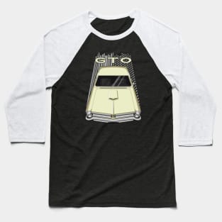 Pontiac GTO 1965 - Mayfair Maize Yellow Baseball T-Shirt